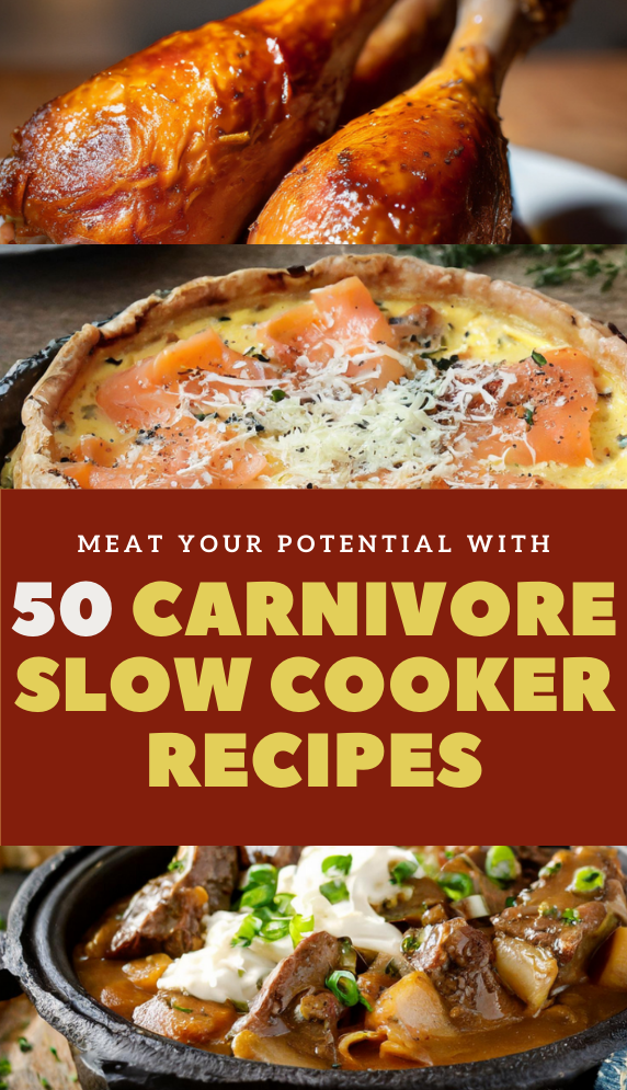 50 Carnivore Slow Cooker Recipes Upgraded Health — free download