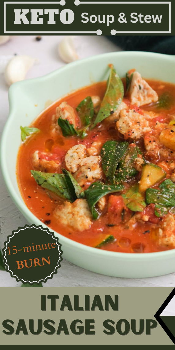 Italian Sausage Soup | Upgraded Health