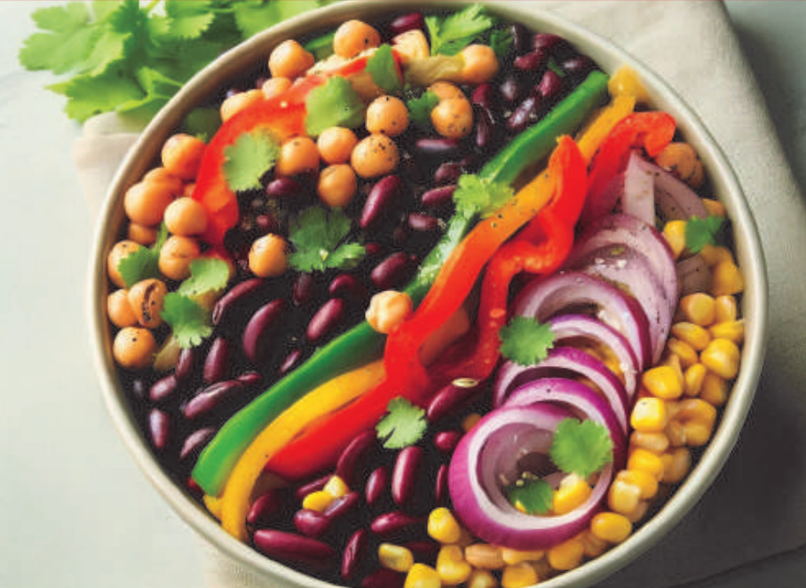 Healthy Bean Salad | Upgraded Health