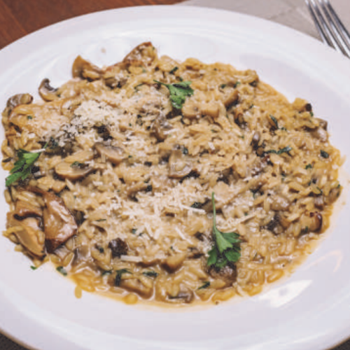 Mushroom Risotto | Upgraded Health