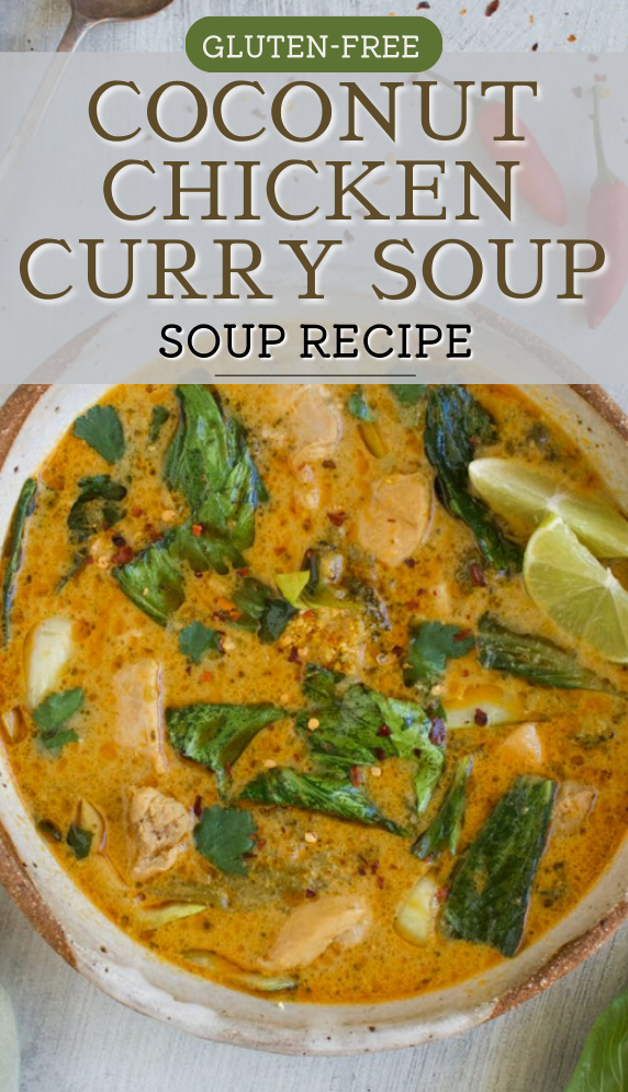 Coconut Chicken Curry Soup | Upgraded Health