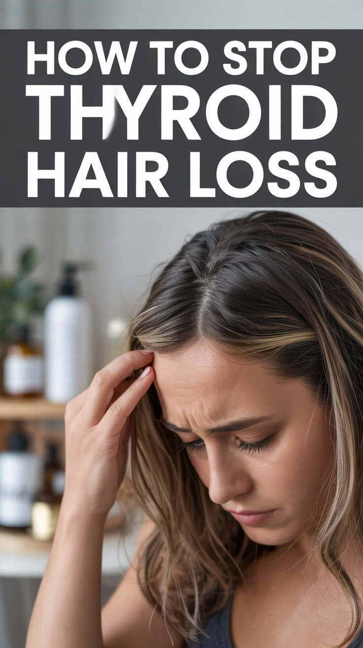 How To Stop Thyroid Hair Loss | Upgraded Health