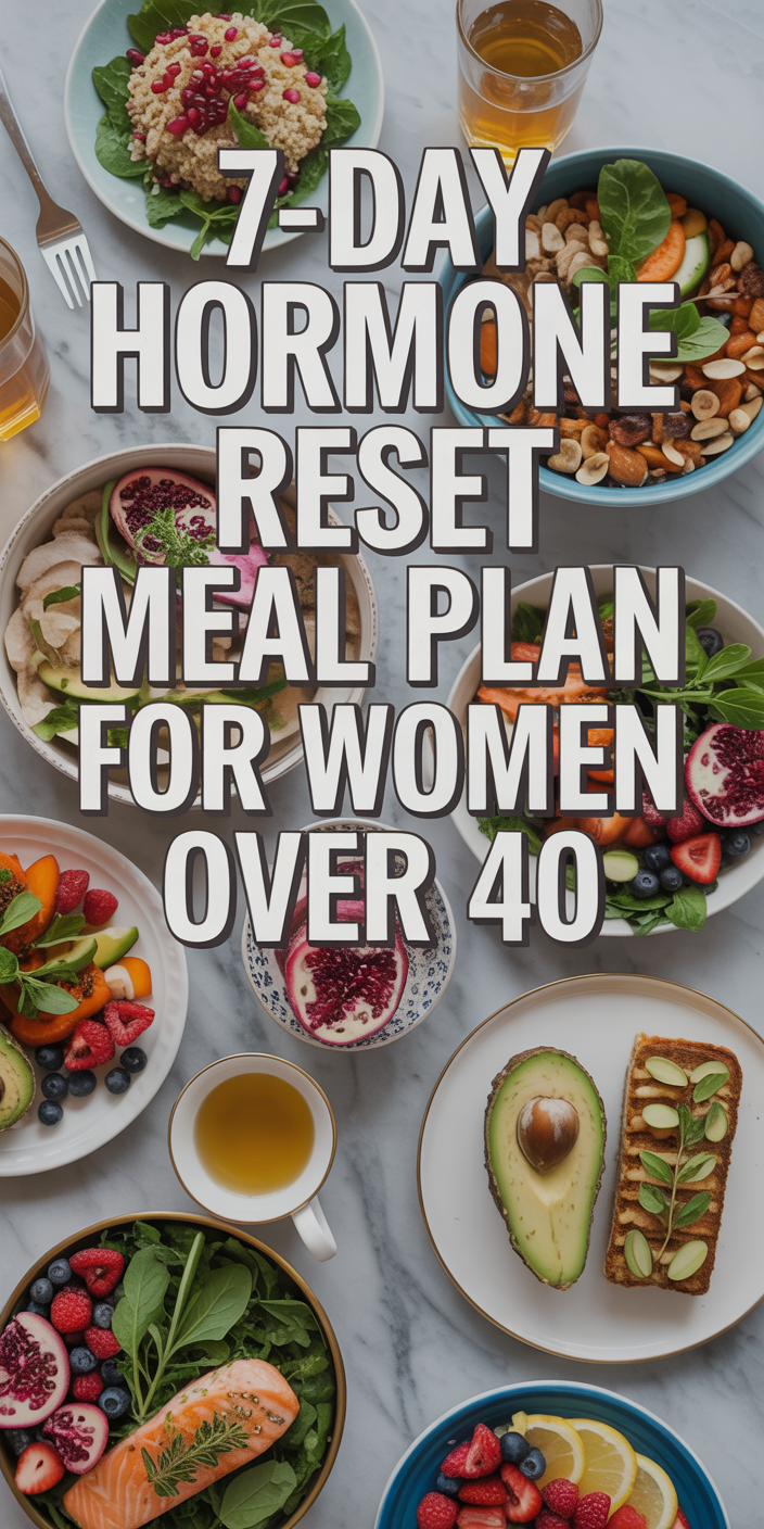Transform Your Health: 7-Day Hormone Reset Meal Plan for Women Over 40 ...