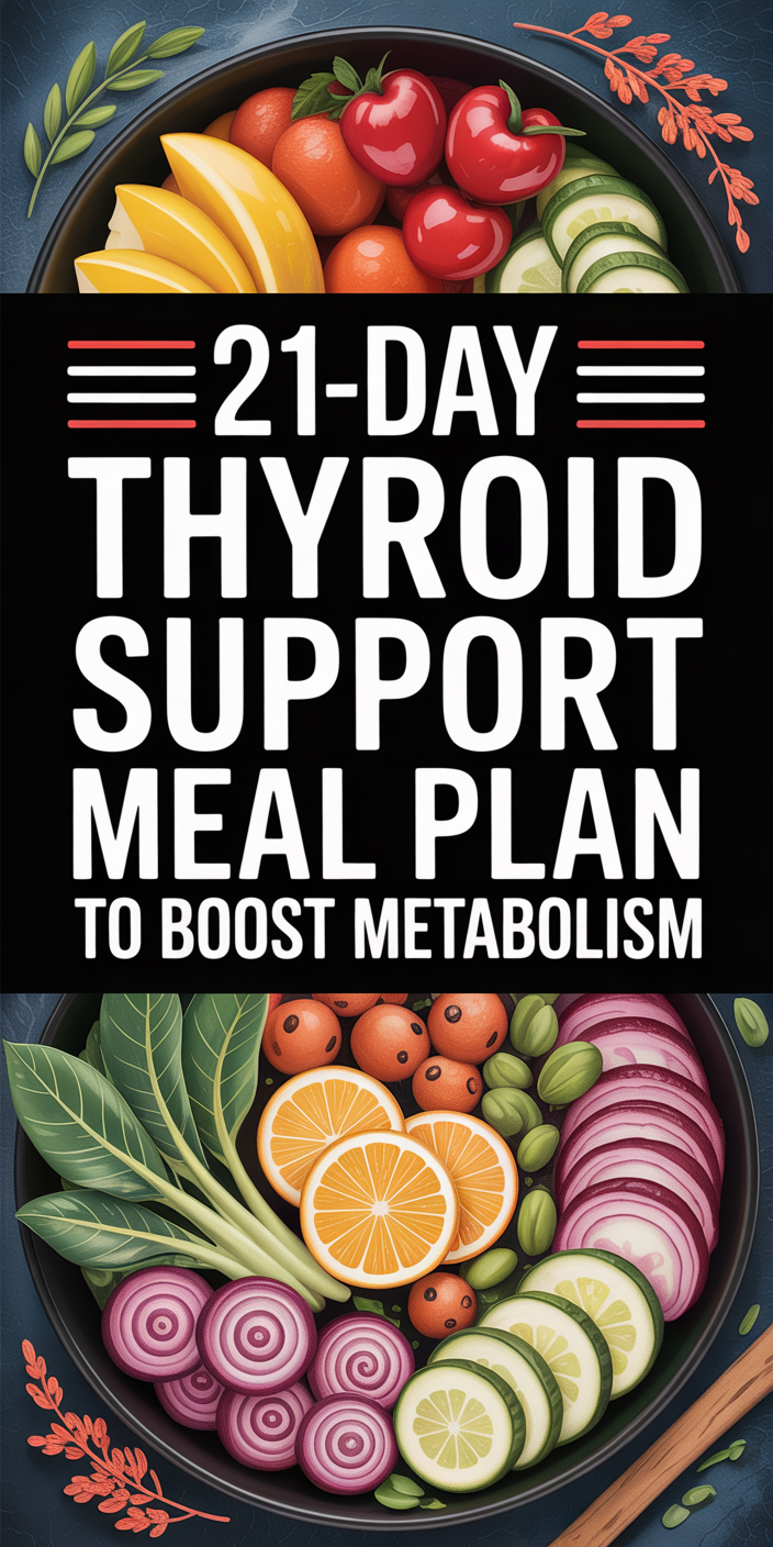 Revitalize Your Energy: 21-Day Thyroid Support Meal Plan to Boost ...