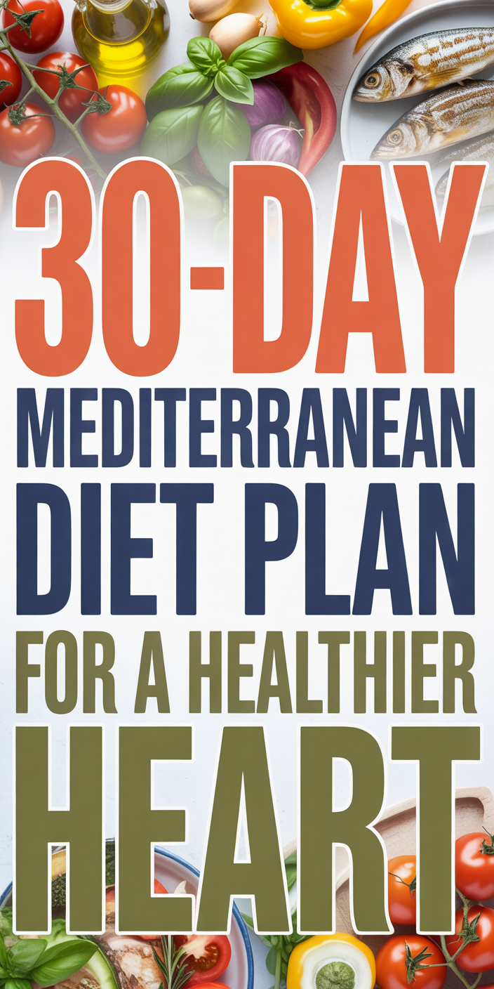 Transform Your Heart with a 30-Day Mediterranean Diet Plan for a ...