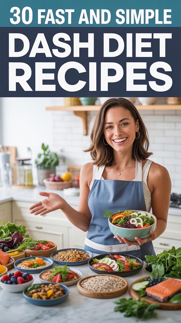 30 Fast DASH Diet Recipes: Breakfast, Lunch, and Dinner | Upgraded Health