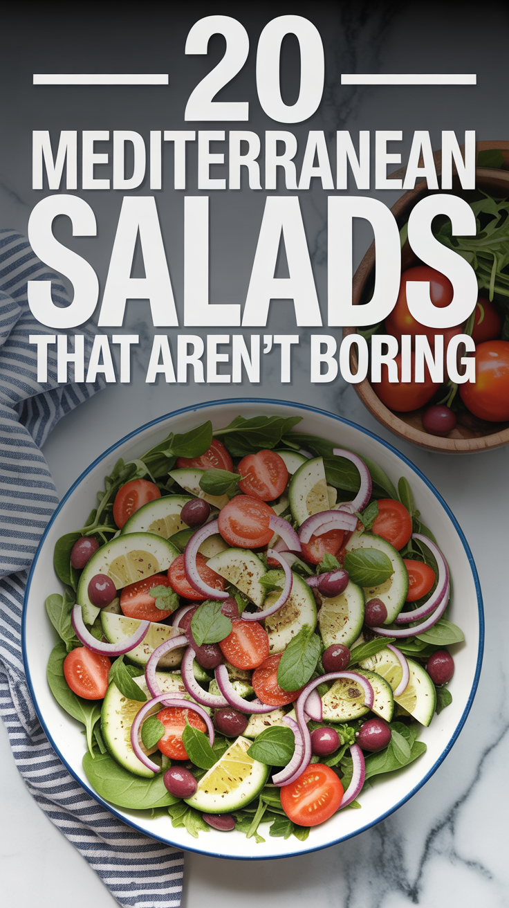 Spice Up Your Meals with 20 Mediterranean Salads That Aren’t Boring ...