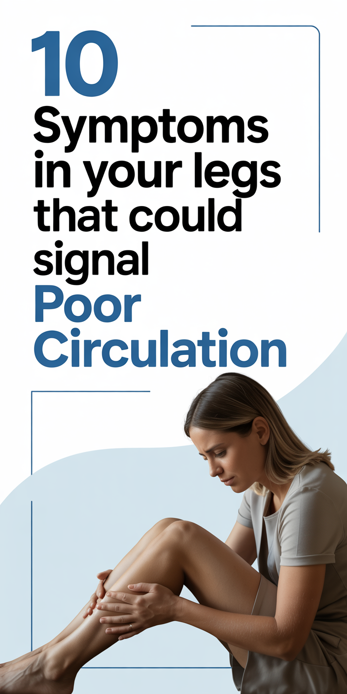 10 Symptoms in Your Legs That Could Signal Poor Circulation | Upgraded ...