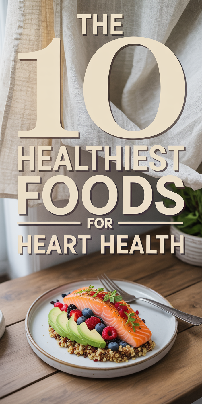 The Top 10 Healthiest Foods for Heart Health: The Cardio-Saving Grocery ...